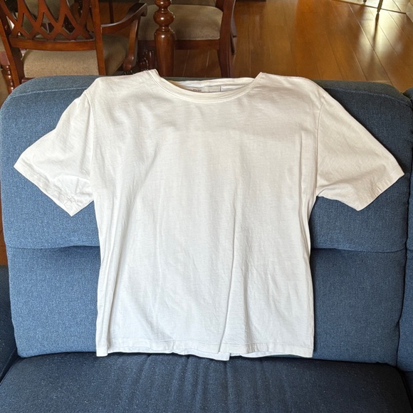 Maje White Short Sleeve Tee - Picture 1 of 8